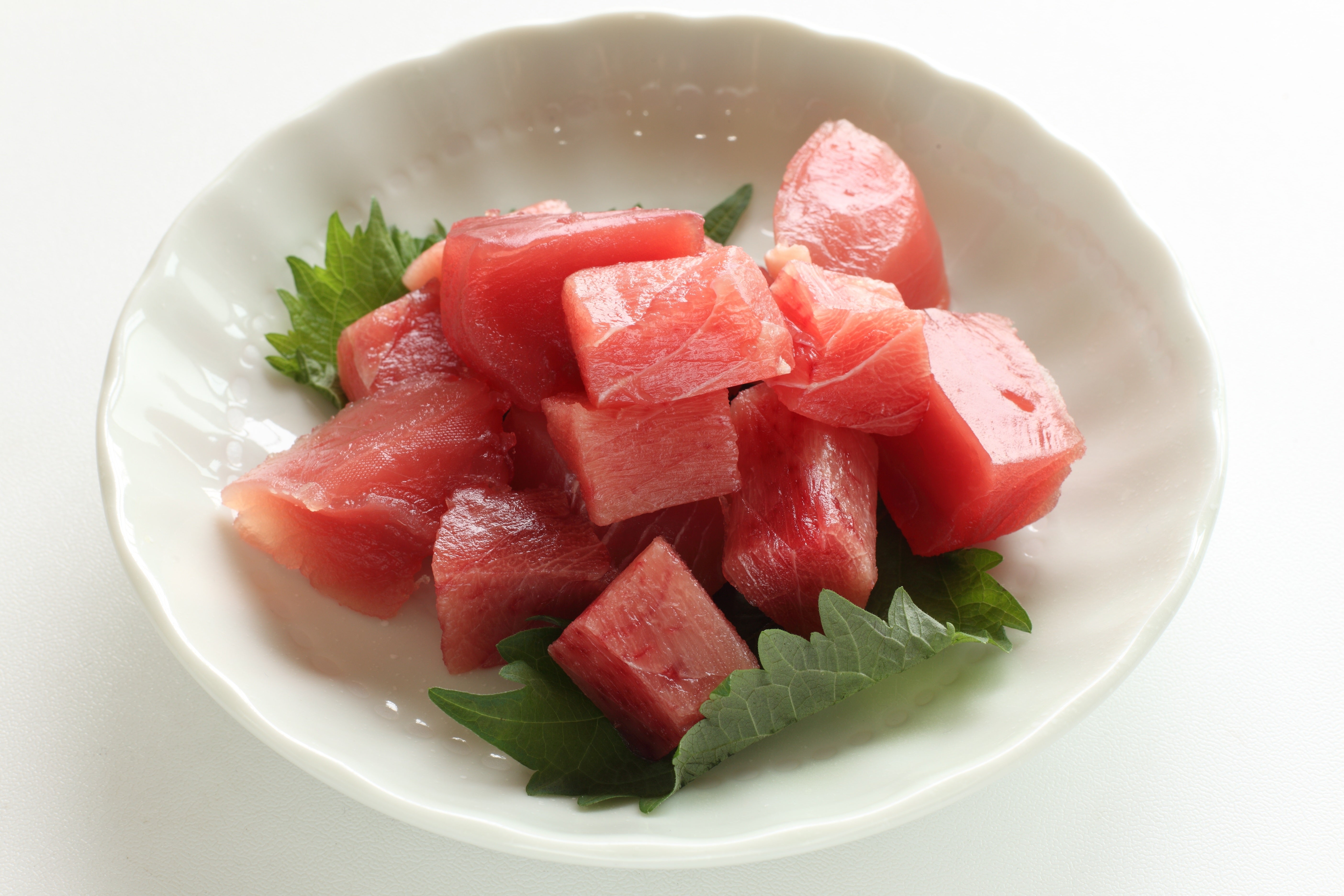 Waterman's Reserve Tuna Poke Cubes Bags 10 Pound Each - 1 Per Case