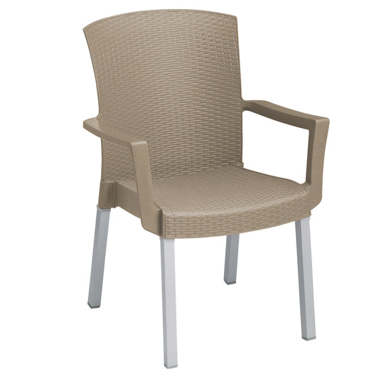 Grosfillex, 45913181, Chair, Armchair, Stacking, Outdoor