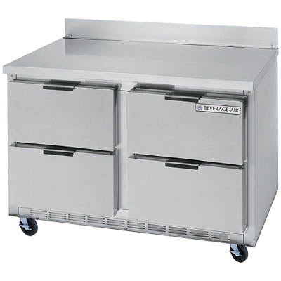 Beverage Air, WTFD48AHC-4, Freezer Counter, Work Top