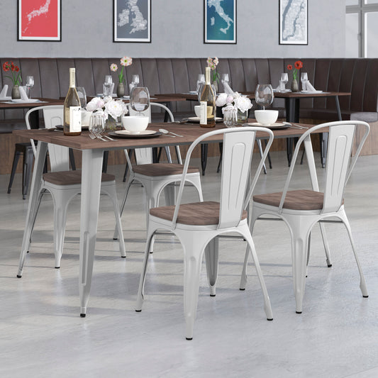 Flash Furniture, CH-WD-TBCH-13-GG, Restaurant Furniture Table & Chair Sets