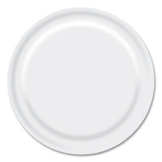 Boardwalk® Boardwalk Paper Dinnerware, Plate, 9" Diameter, White, 1,000/Carton