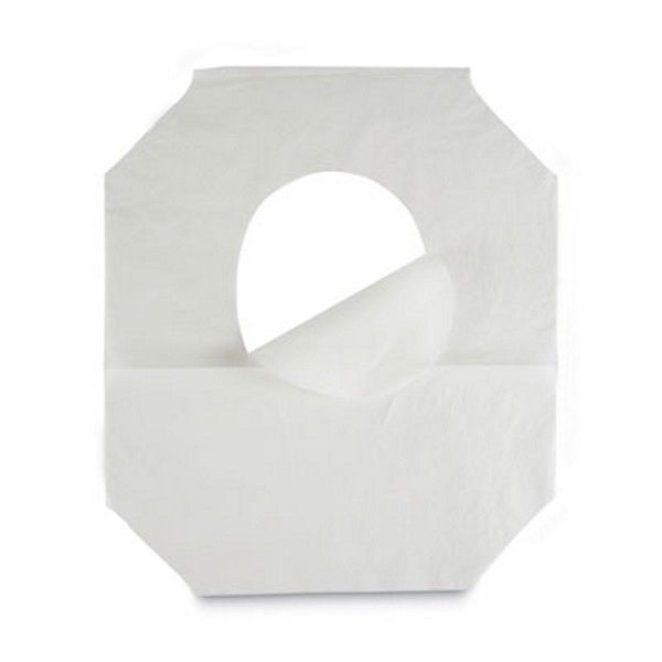 Boardwalk® Premium Half-Fold Toilet Seat Covers, 15 x 10, White, 250 Covers/Sleeve, 10 Sleeves/Carton