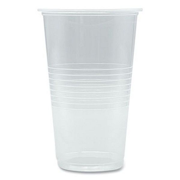 Boardwalk® Boardwalk Translucent Plastic Cold Cups, 20 oz, Clear, 50/Pack