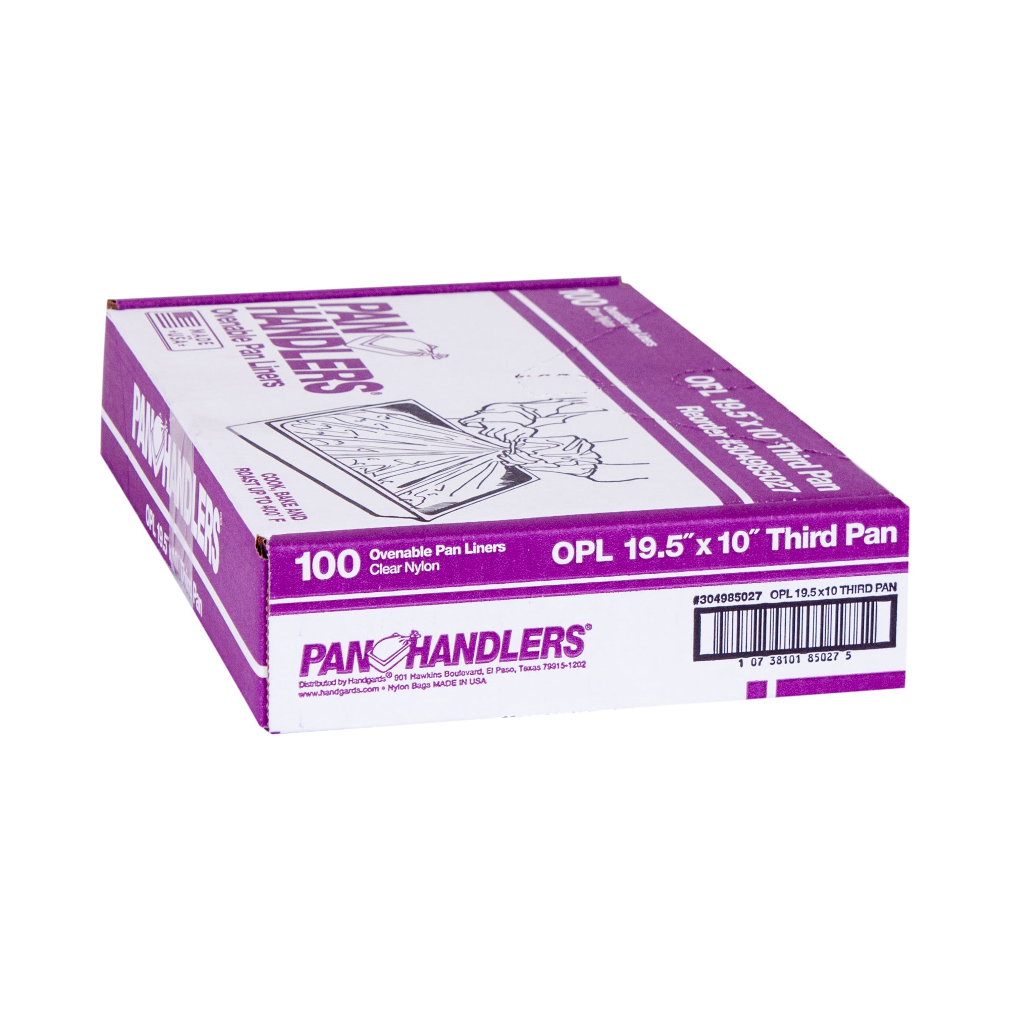 Panhandlers Pan Liner Ovenable Degree X Ea 100 Each - 100 Per Case