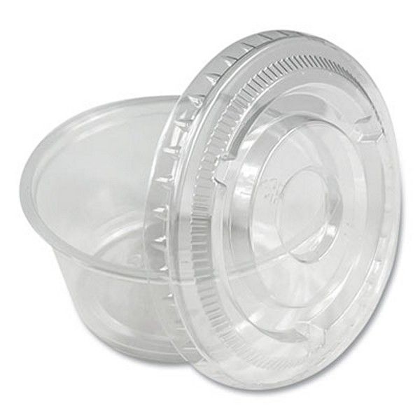 Boardwalk® Boardwalk souffle/portion cups, 3.25 oz, polypropylene, translucent, 2,500/carton