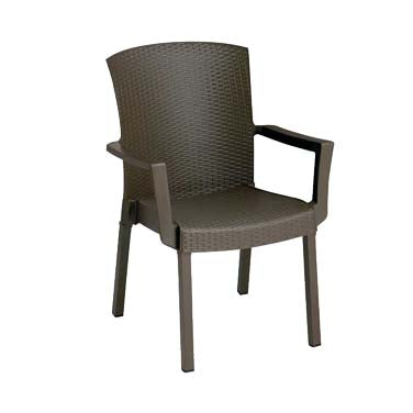 Grosfillex, 45913037, Chair, Armchair, Stacking, Outdoor