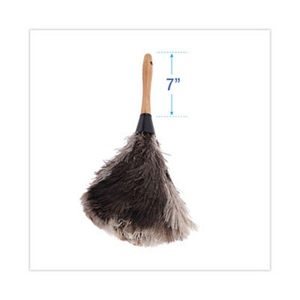 Boardwalk® Professional Ostrich Feather Duster, 7" Handle