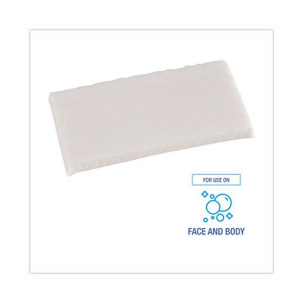 Boardwalk® Face And Body Soap, Flow Wrapped, Floral Fragrance, # 1 1/2 Bar, 500/carton