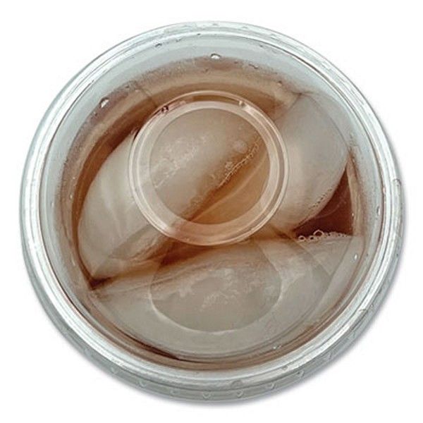 Boardwalk® Boardwalk PET Cold Cup Dome Lids, Fits 9 oz to 10 oz PET Cups, Clear, 100/Pack