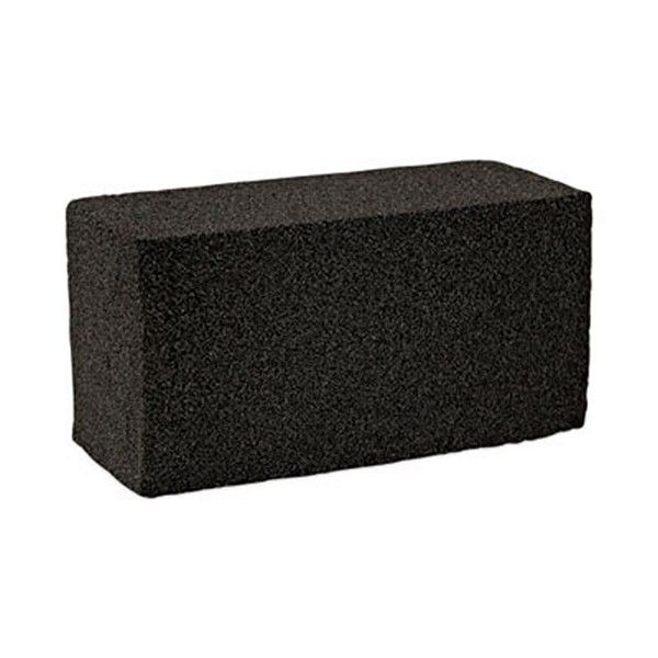 Boardwalk® Grill Brick, 8 X 4, Black, 12/carton