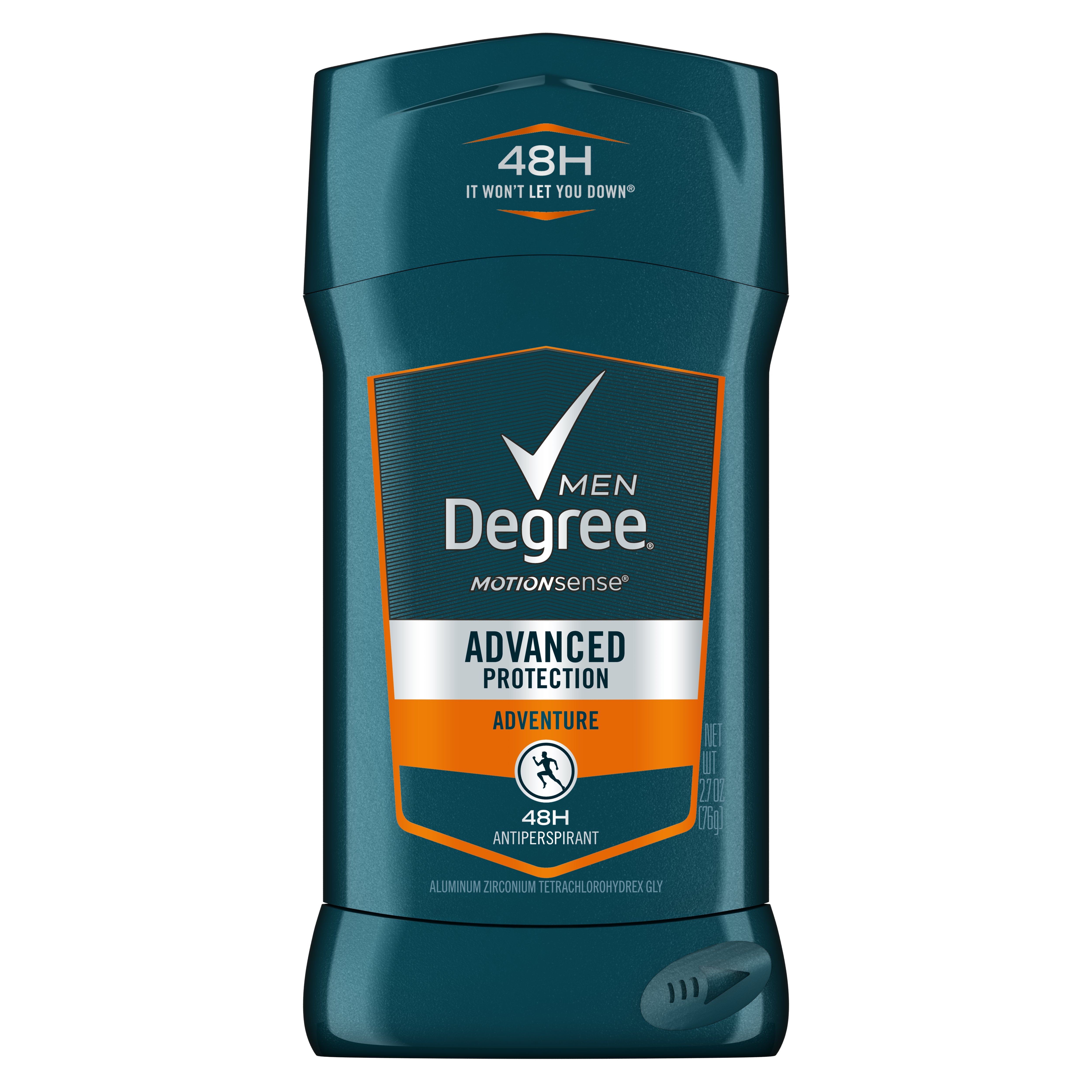 Degree Men Anti Perspirant Aerosol Advance Adventure 2.6 Ounce Size - 12 Per Case