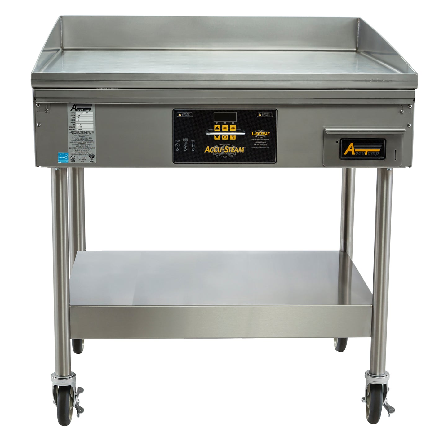 AccuTemp, EGF2403A2450-S2, Griddle, Electric, Countertop