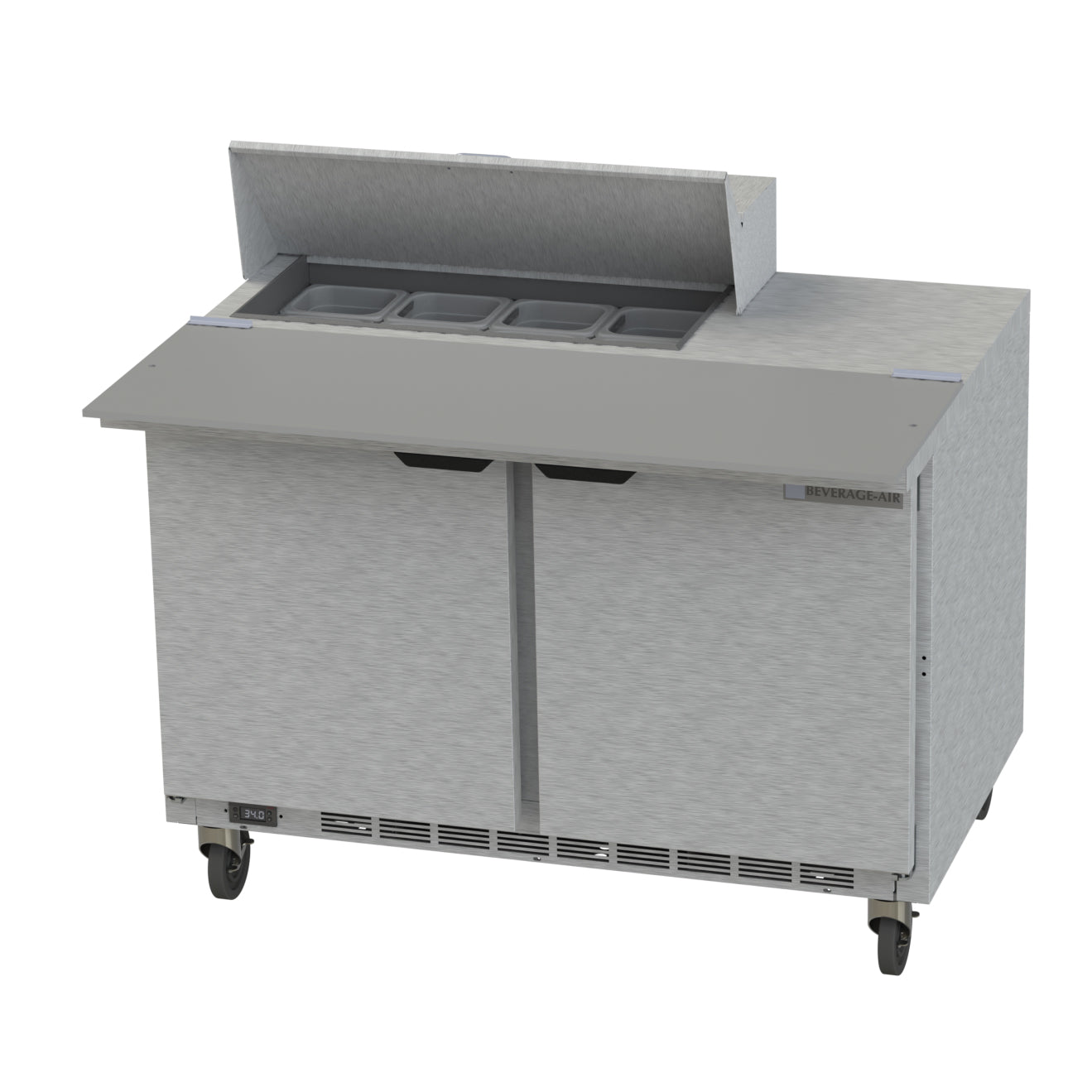 Beverage Air, SPE48HC-08C, Refrigerated Counter, Sandwich / Salad Unit