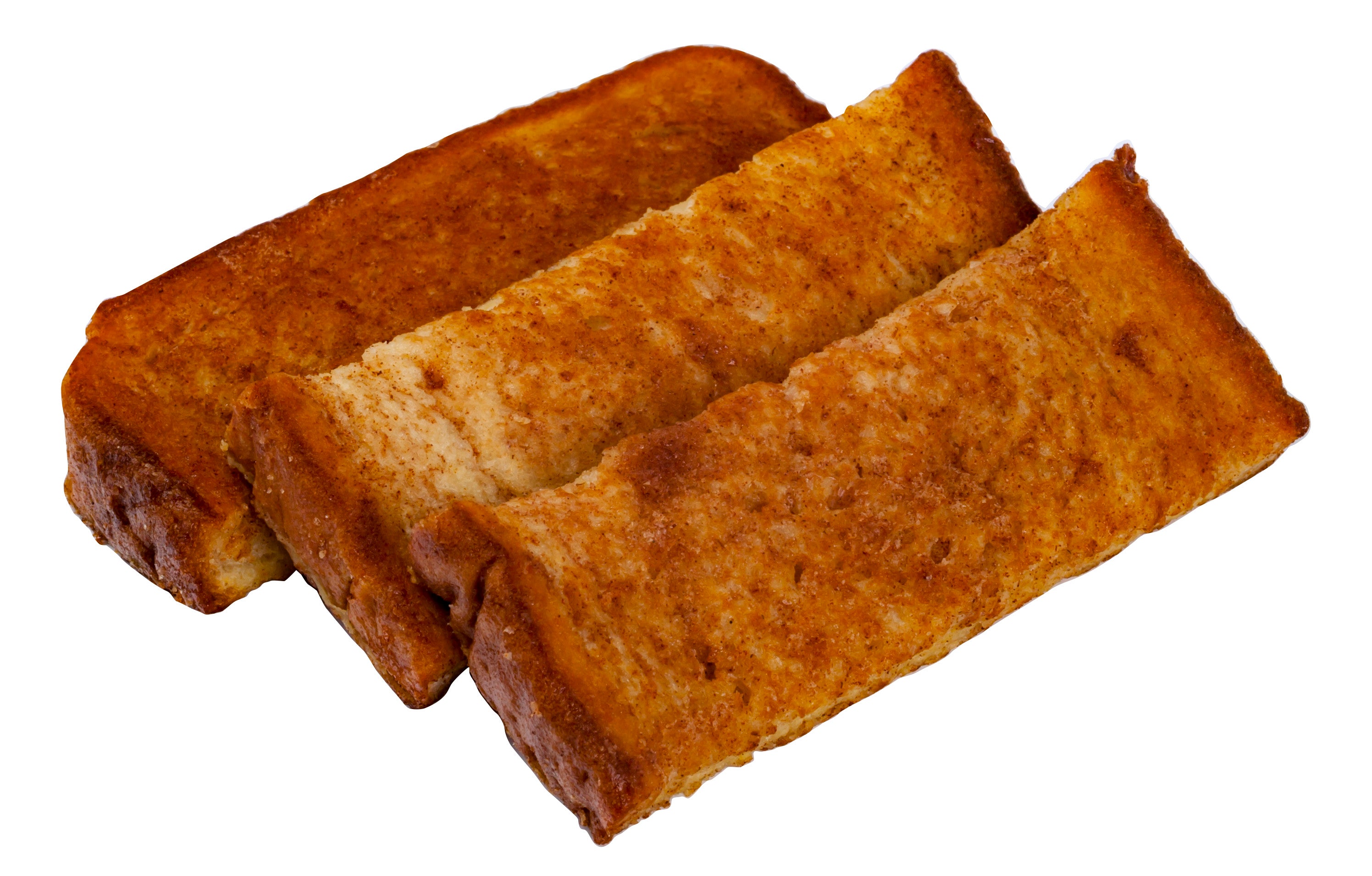 Whole Grain Cinnamon Glazed French Toast Sticks Frozen Bulk 2.9 Ounce Size - 100 Per Case