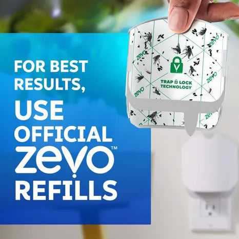 Zevo Compact Flying Insect Trap Refill - 2 Refill Cartridges, 2 Count, 8 Per Case