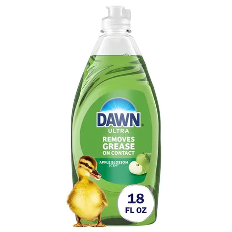 Dawn Ultra Apple Blossom Hand Dishwashing Liquid, 18 Fluid Ounce, 10 Per Case