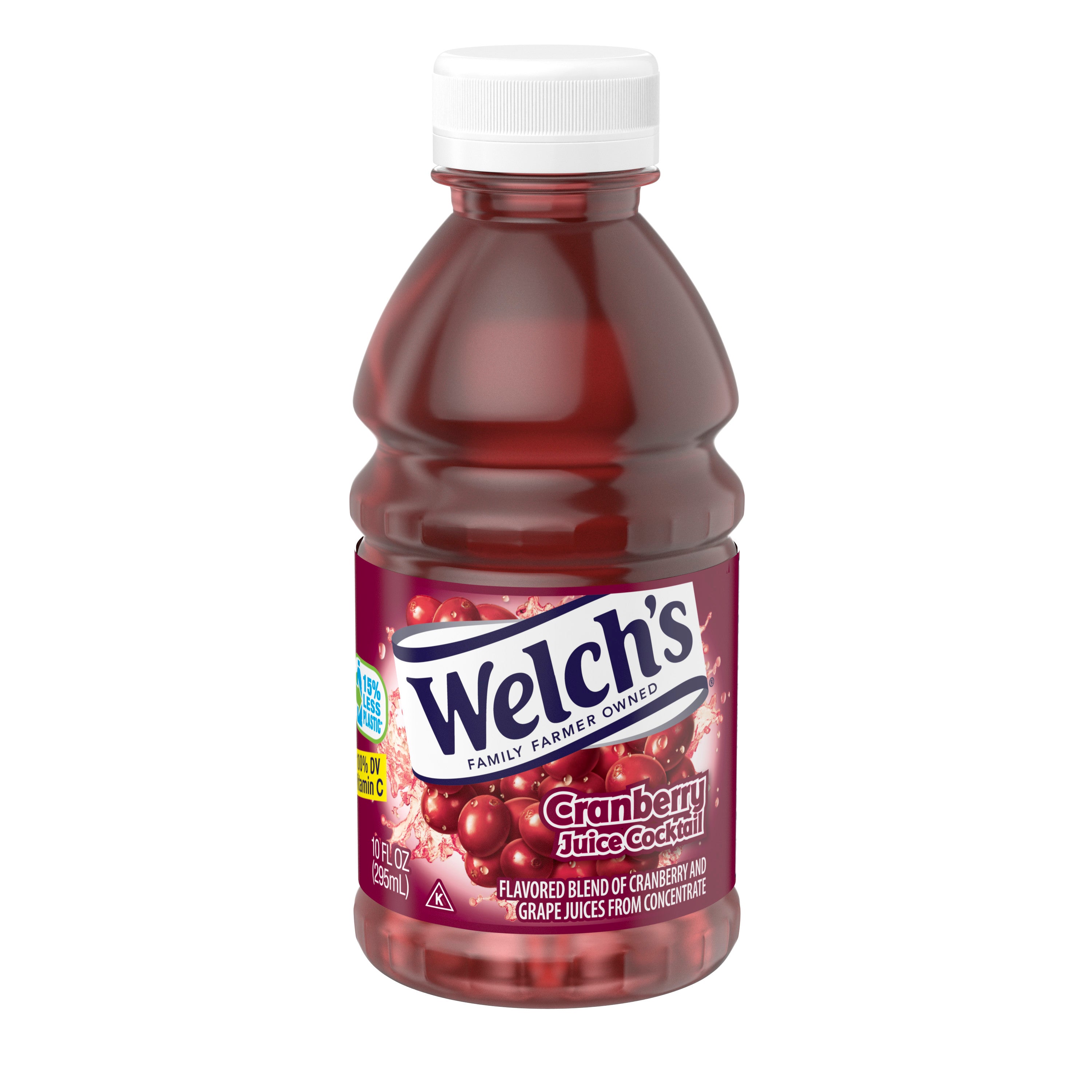 Welch's Fl Juice Cocktail Cranberry 10 Fluid Ounce - 24 Per Case