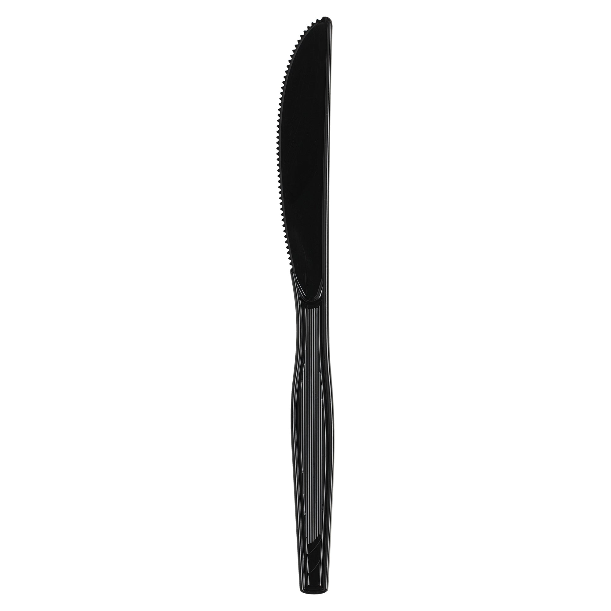 Dixie(R) Heavy-Weight Polystyrene Disposableplastic Knives By Gp Pro (Georgia-Pacific)  Black  1 00