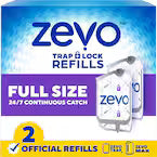 Zevo Flying Insect Trap Full Size Refill - 2 Refill Cartridges, 2 Count, 8 Per Case