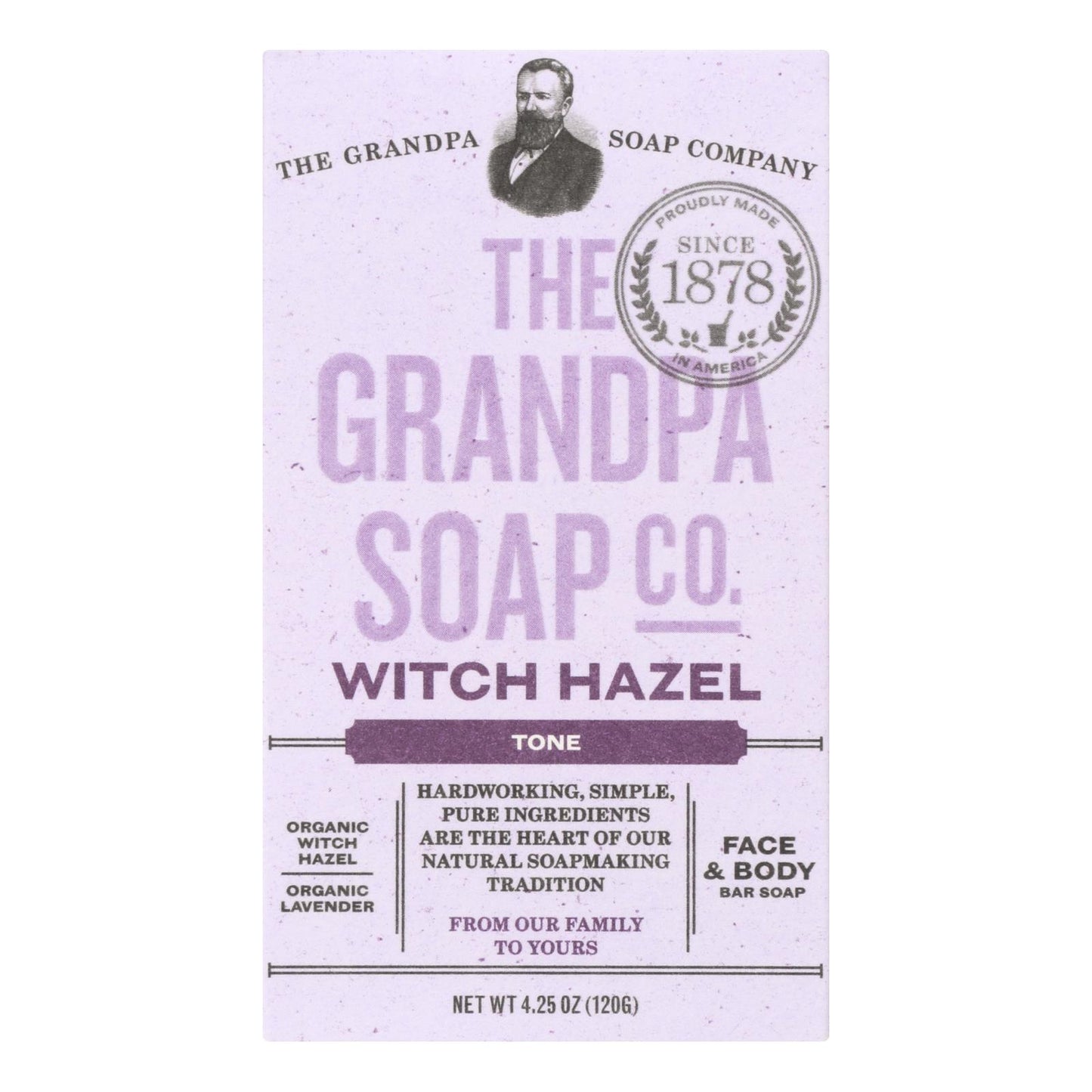 Grandpa Soap Soap - Witch Hazel - 4.25 Ounce