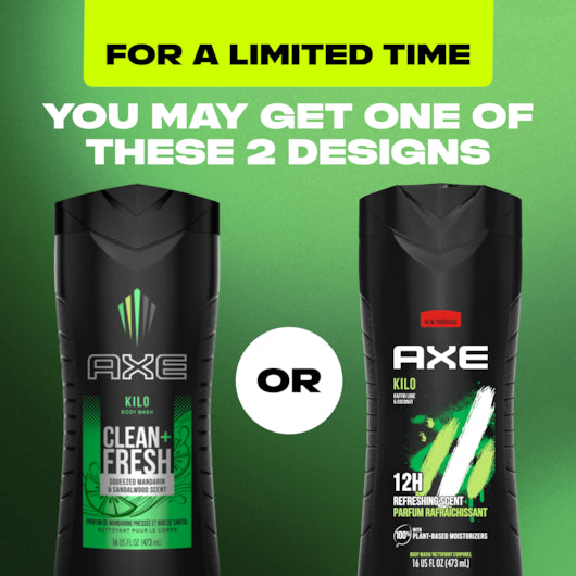 Axe Body Wash Kilo 16 Fluid Ounce - 4 Per Case.
