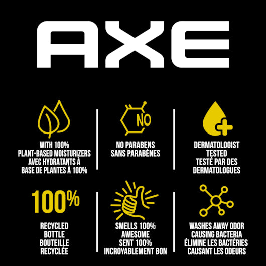 Axe Body Wash Dark Temptation 16 Fluid Ounce - 4 Per Case.