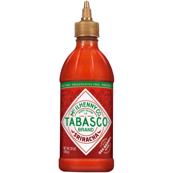 Tabasco Sriracha Sauce 20 Ounce Size - 6 Per Case.