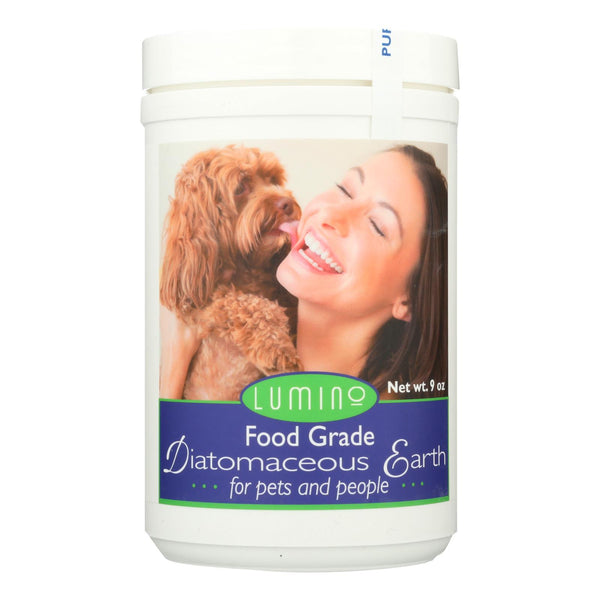 Lumino Home Diatomaceous Earth - Food Grade - Pets and People - 9 Ounce