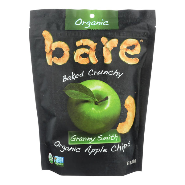 Bare Fruit Organic Bare Apple Chips - Case of 12 - 3 Ounce.