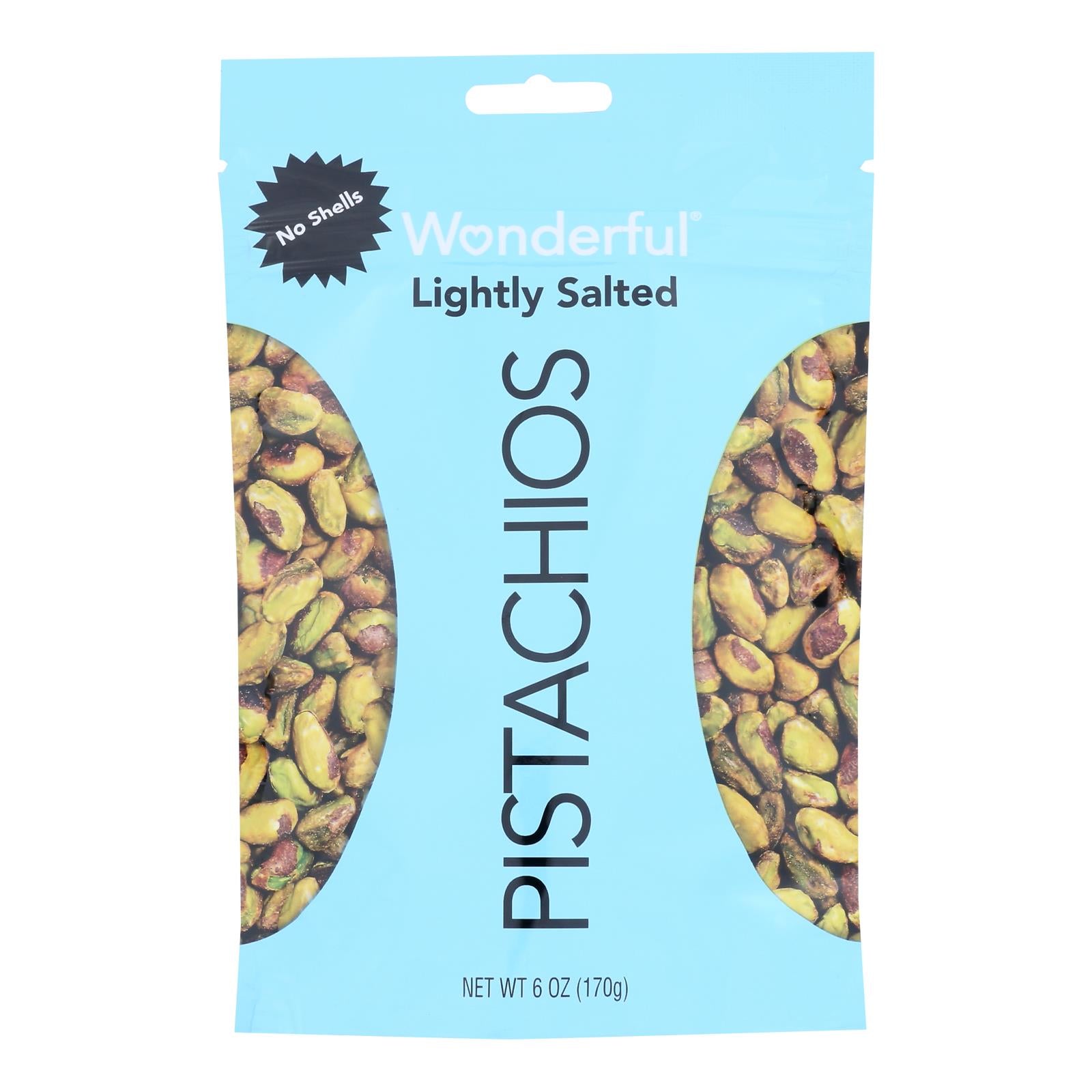 Wonderful Pistachios Pistachios - Case of 10 - 6 Ounce
