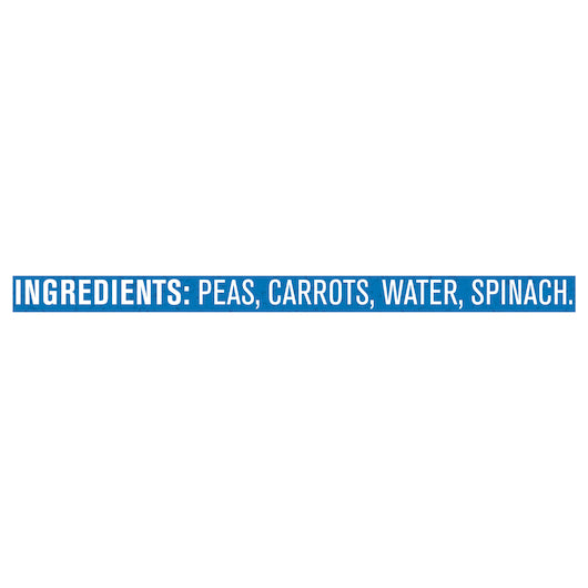 (2 pack of 4 Oz) Gerber 2nd Foods Pea Carrot Spinach Baby Food 8 Ounce Size - 8 Per Case.