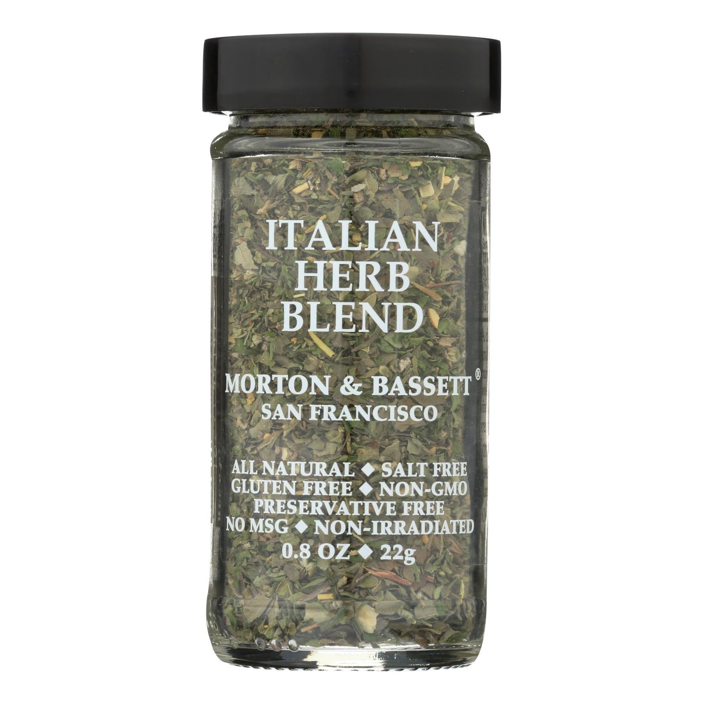 Morton And Bassett Italian Herb Blend - Case of 3 - .8 Ounce