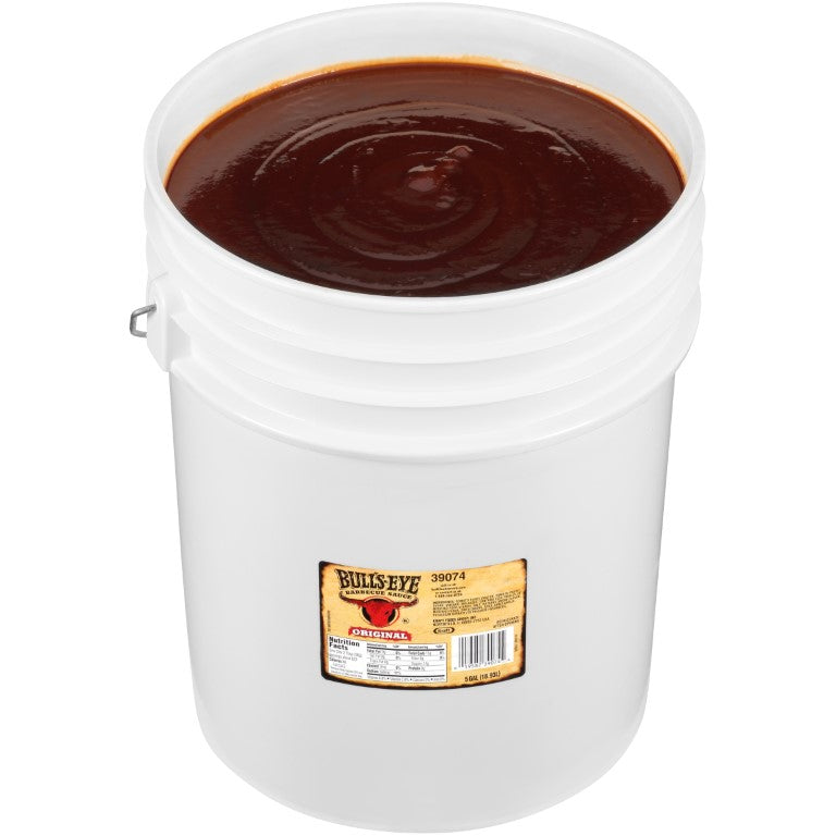 Bull's Eye Original BBQ Sauce 5 gal. Pail - 1 Per Case.