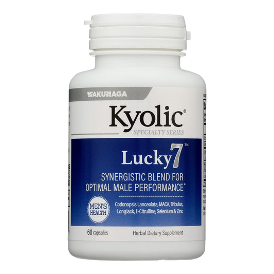 Lucky 7 Mens Performance Formula - Kyolic - 60 Capsules