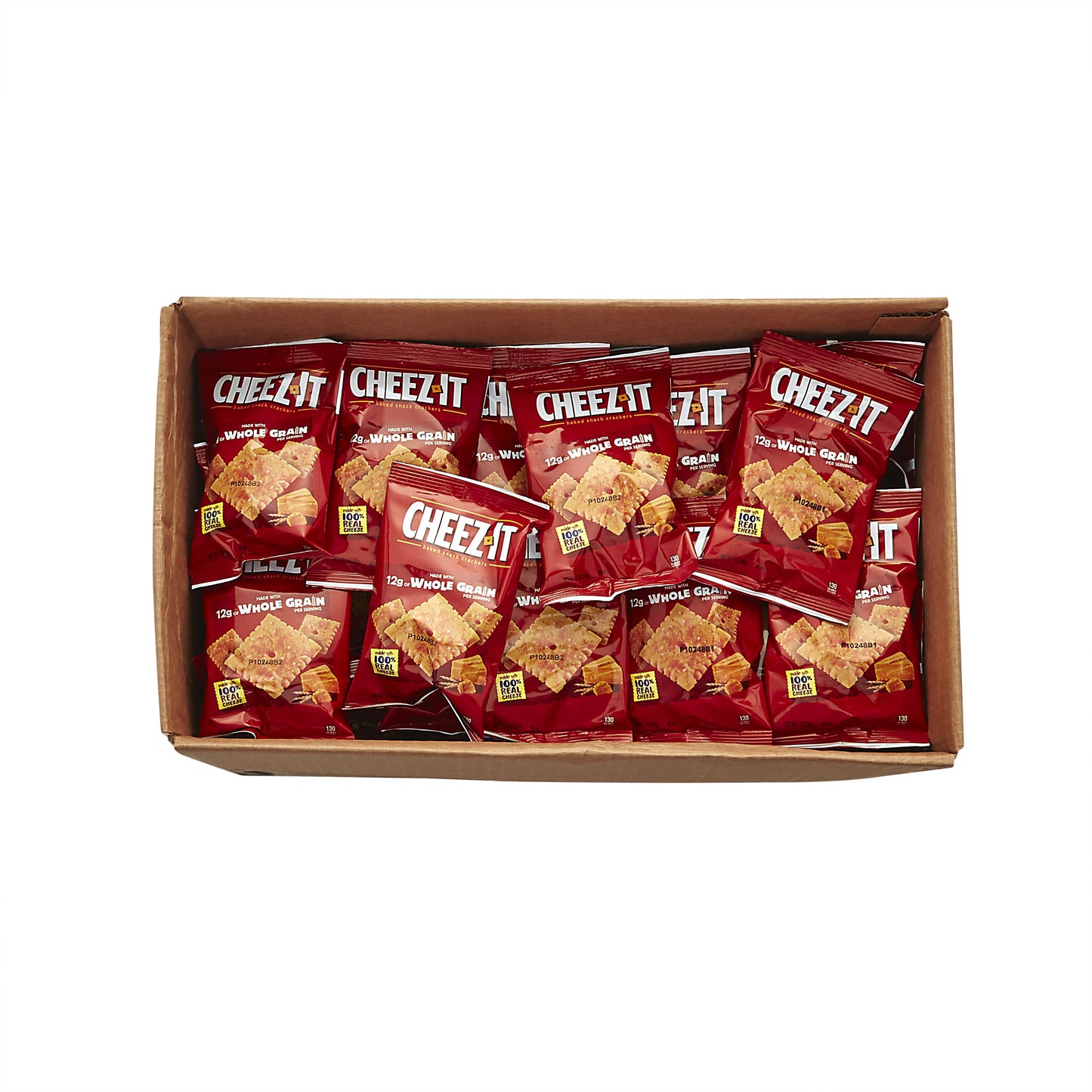 Kellogg's Cheez It Crackers Whole Grain1 Ounce Size - 60 Per Case.