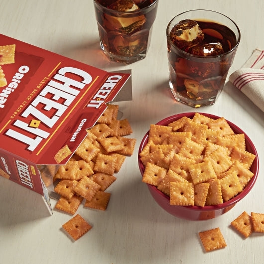 Kellogg's Cheez-It Original Crackers, 12.4 Ounces- 12 Per Case.