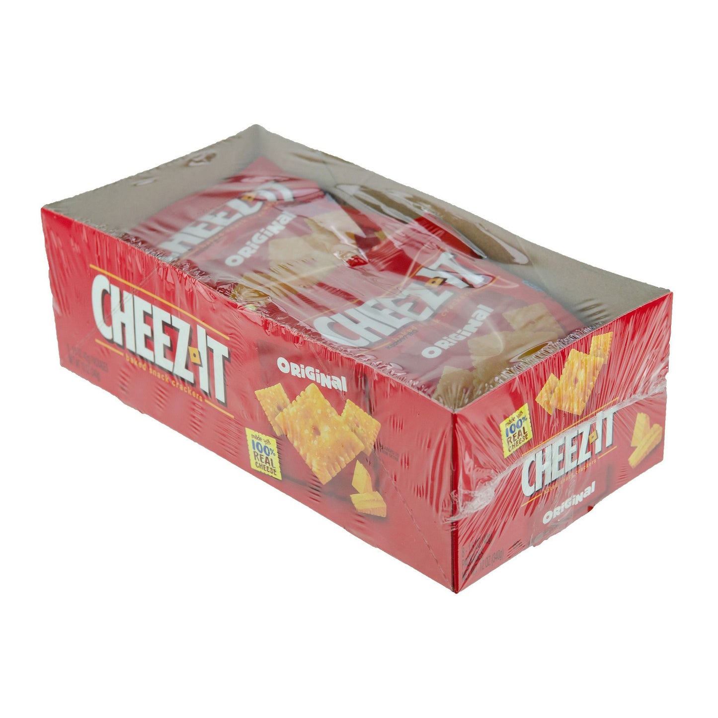 Kellogg's Cheez It Crackers Original1.5 Ounce Size - 48 Per Case.