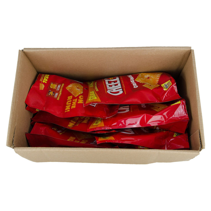 Cheez-It Grab Bag Reclosable Original Crackers, 7 Ounces - 6 Per Case.