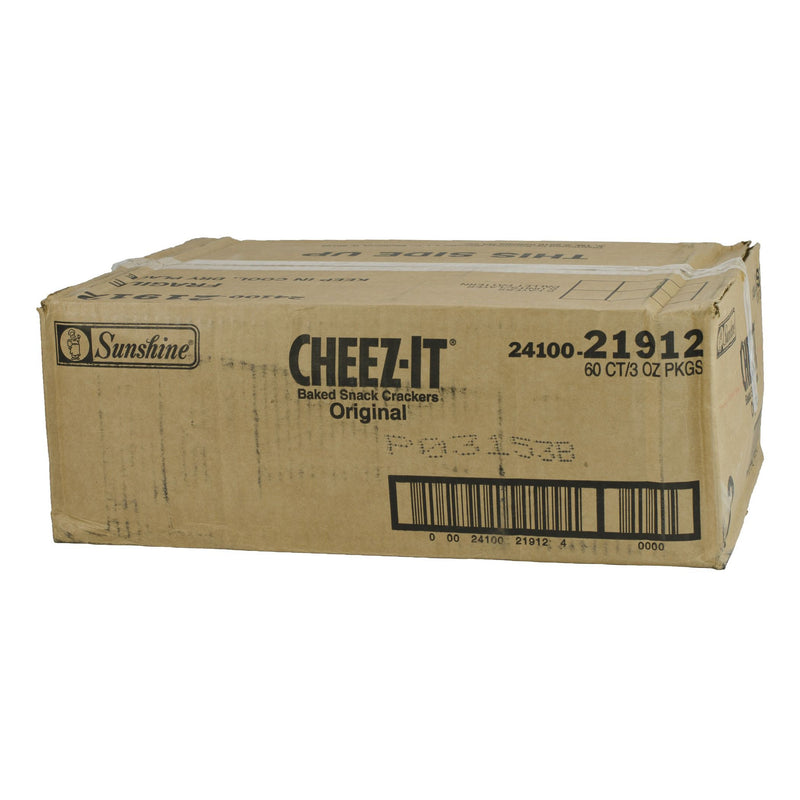 Kellogg's Cheez-It Original Crackers, 3 Ounces - 60 Per Case.