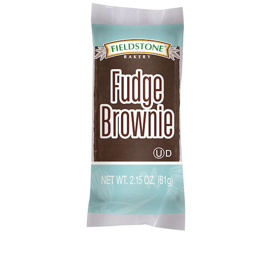 Fieldstone Bakery Fudge Brownie 1 Each - 108 Per Case.