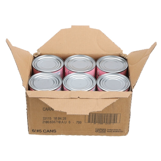 JHS Topping Caramel, JHS Ready To Use, 62 Ounces - 6 Per Case.