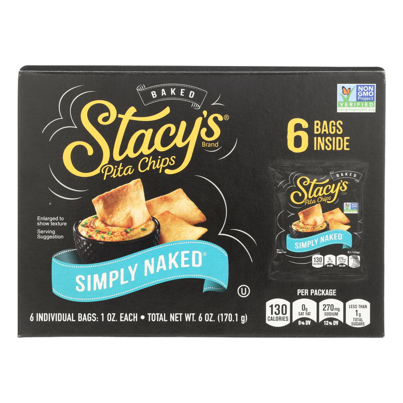 Stacey's Pita Chips - Simply Naked - 1 Ounce - Case of 72