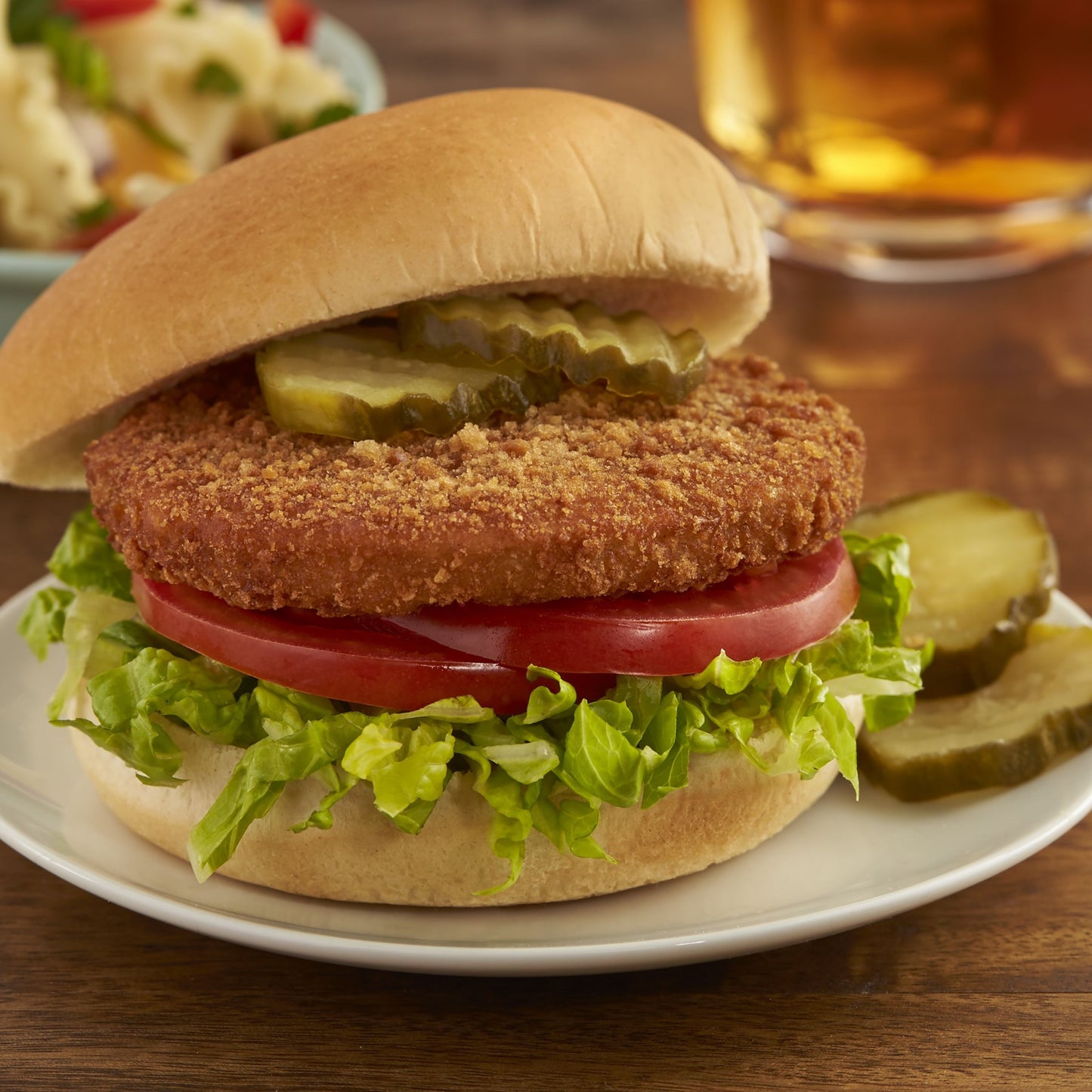 Morningstar Farms Original Veggie Chik'n Patties 2.5 Ounce Size - 64 Per Case.