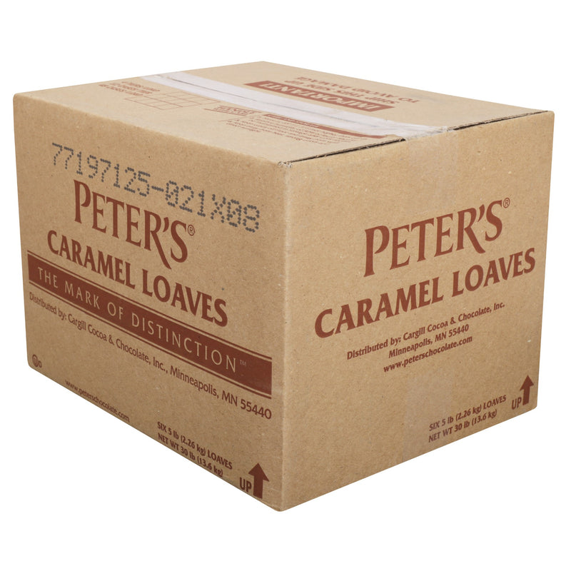 Peters Caramel Loaf 6 Pound Each - 5 Per Case.