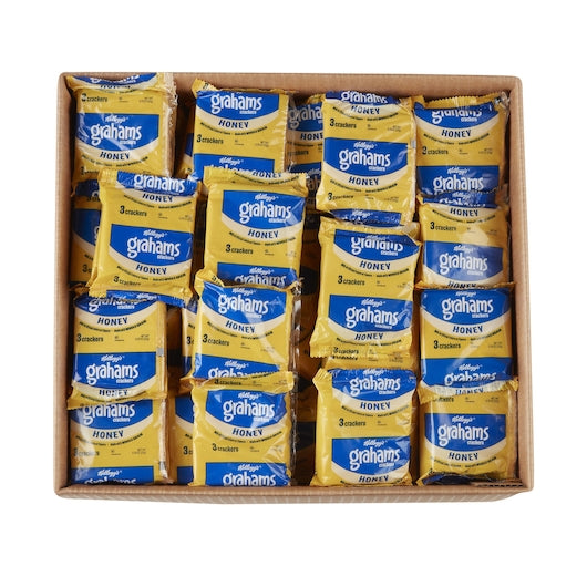 Kellogg's Honey Graham With Calcium Graham Cracker, 0.78 Ounces- 150 Per Case.