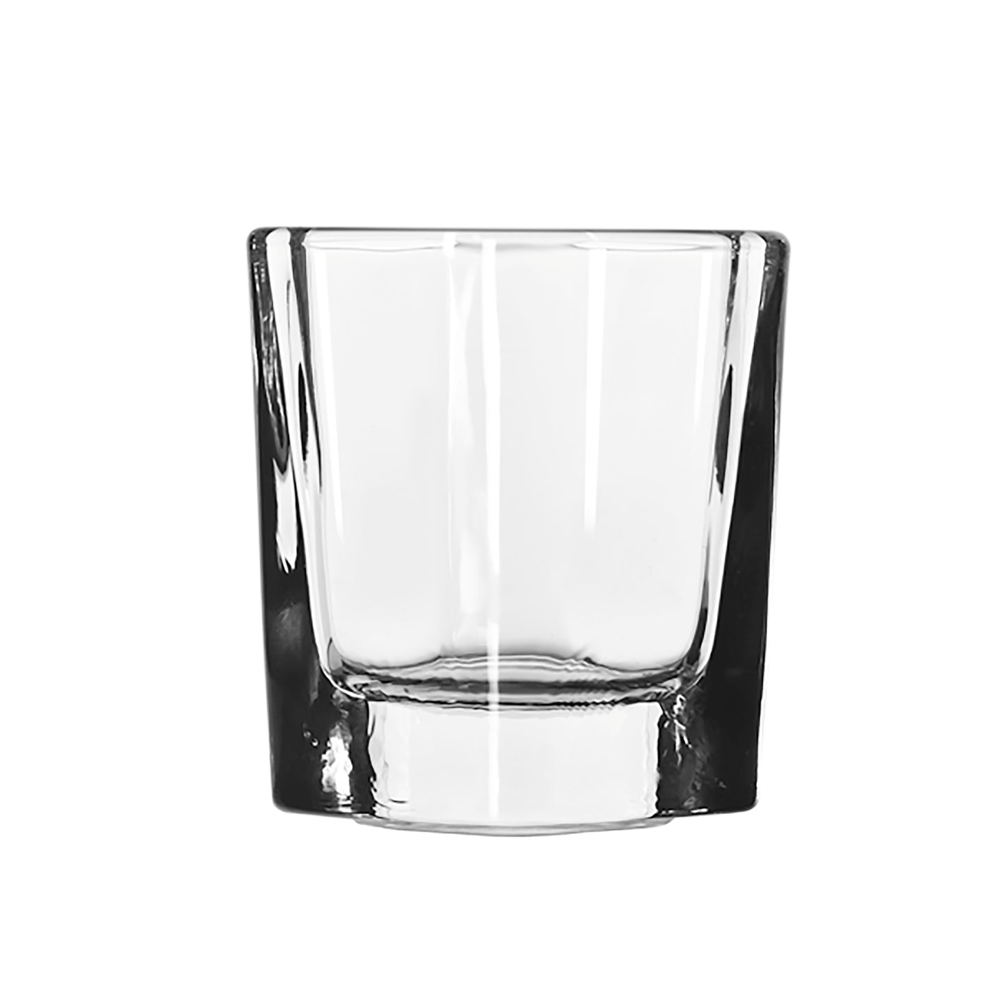 Glass Shot Glass Whiskey Prism 1 Each - 72 Per Case.