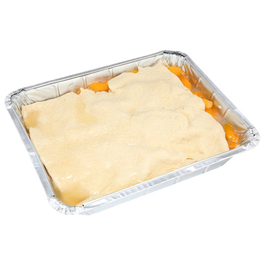Chef Pierre Peach Country Fruit Cobbler 80 Ounce Size - 4 Per Case.