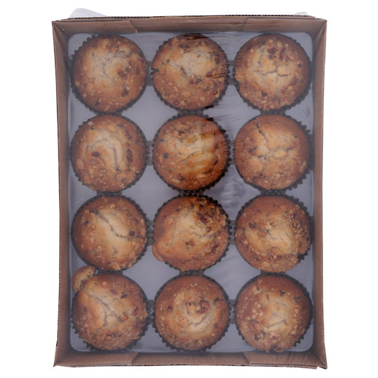 Chef Pierre Banana Nut Large Muffins 3 Pound Each - 4 Per Case.