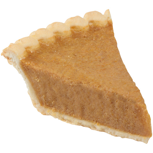Chef Pierre Pumpkin 8 Slices Pre-Baked No Sugar Added 10" Pie 2.687 Pound Each - 6 Per Case.
