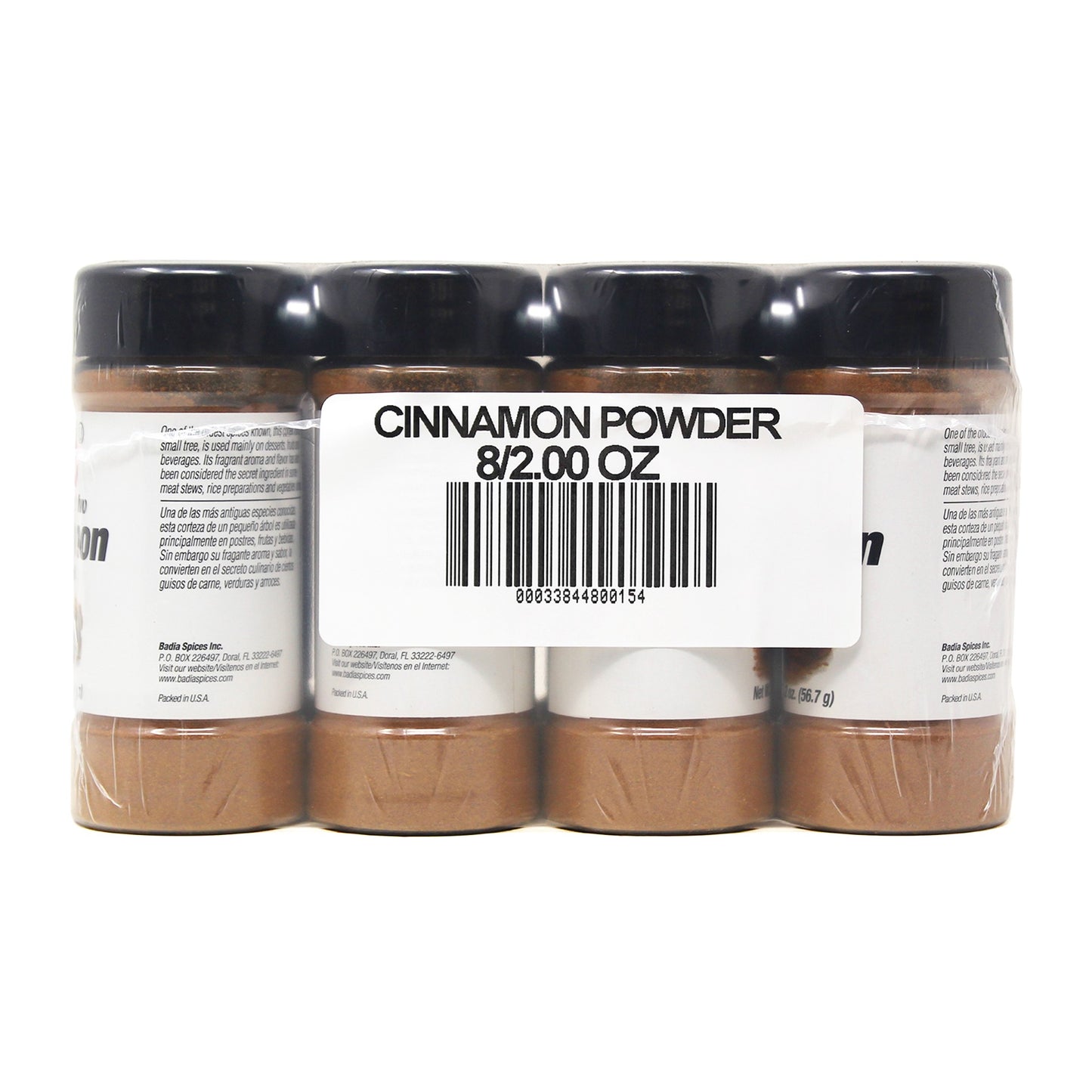 Badia Cinnamon Powder 2 Ounce Size - 8 Per Case.